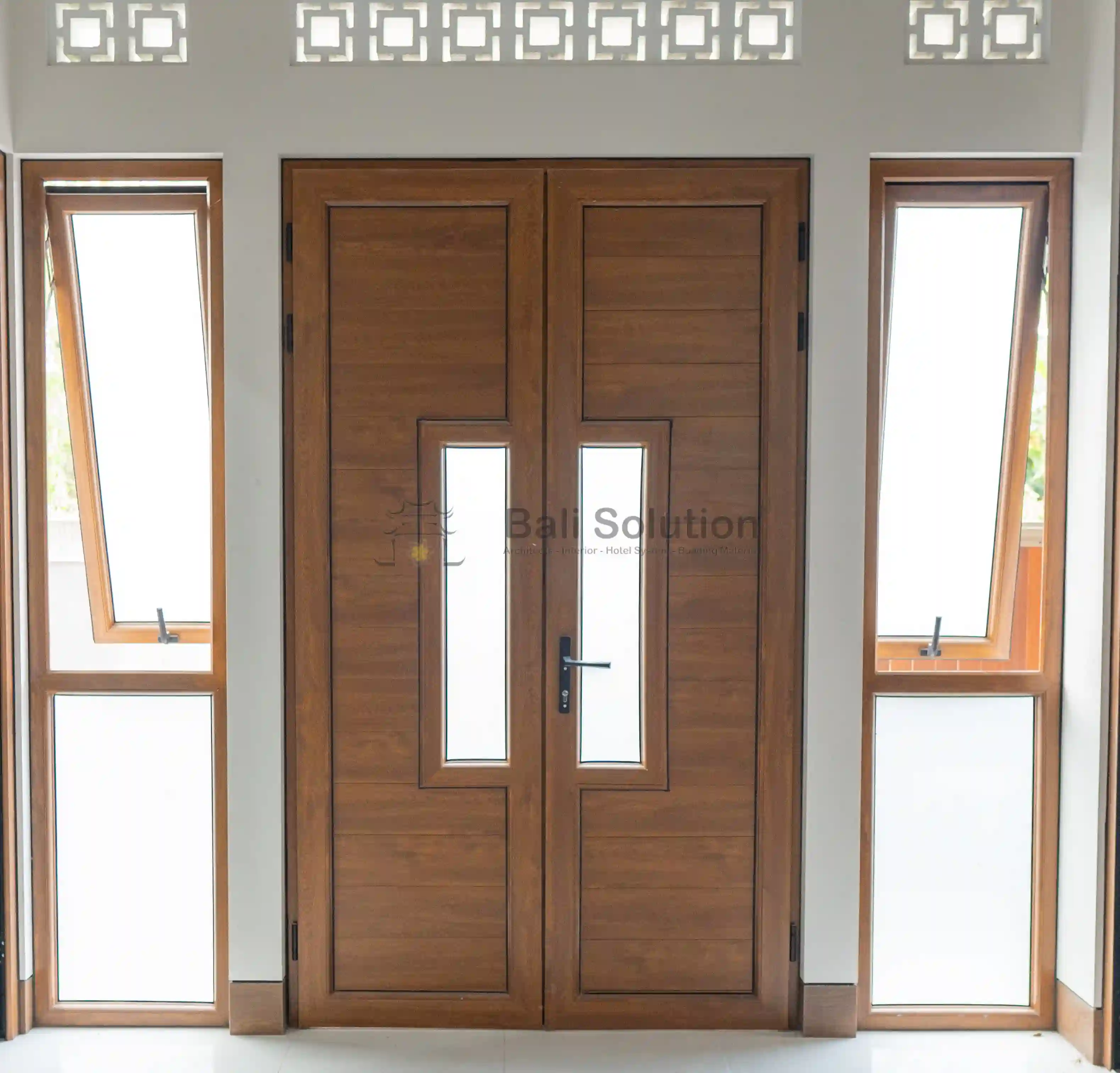 Pintu Swing UPVC 2 Daun